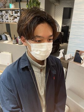 ルッフェル(Loffel) センターパートパーマ