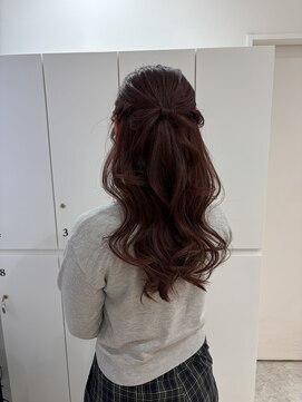 ロンドブルーム 天神大名店(Lond Bloom) ブリーチなしカラー/ヘアアレンジ/ヘアセット/福岡/10代20代30代