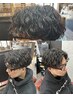 カットコース＋スパイラルパーマ10400円～[吉川/床屋/バーバー/理容室]