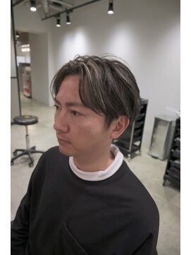 ビブ(VIV) 《白髪ぼかしにも◎》大人メンズグレージュハイライト