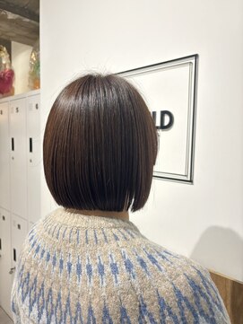 ギルド 東久留米店(GUILD) ツヤ感まとまる大人ボブ