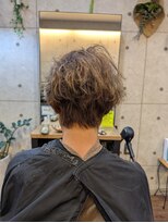 ミューズ 藤が丘店(MUSE)&nbsp;After/50代/白髪ぼかし×クセ毛を活かすカット
