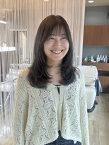 ソル(SOL) ふんわりレイヤー×地毛風カラー