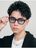自然な毛流れで男らしくキマるアップバング×フェザーパーマ