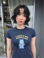 ノエマ イチノミヤ(NOEMA ICHINOMIYA)&nbsp;フレンチボブにパーマスタイル