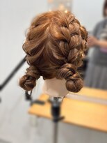 ランガリ ヘアアンドスパ(Rangali Hair&Spa) 【ヘアアレンジ】ふわふわツインお団子