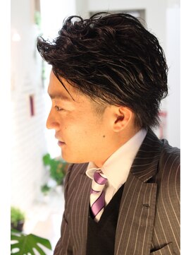 ヘアーグランデシーク(Hair Grande Seeek) Seeek　Style　サイド２ブロックパーマ