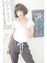 キープへアデザイン(keep hair design)&nbsp;グレイッシュボブ【keep hair desigin.木田昌吾】