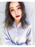 《桐原真理子》ハイライト☆グレージュ☆透明感