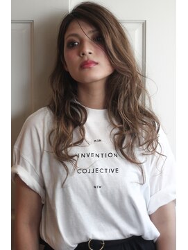 エイト ヘアサロン 渋谷本店(EIGHT) 【EIGHT渋谷】お客様スタイル_デザインカラー_セミロング