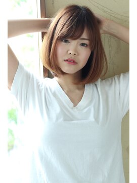 バルス(BLS) モテ王道ボブエアリーベージュ 【 藤枝/髪質改善/カラー】