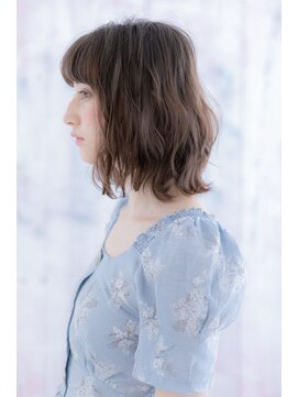ミック ヘアアンドビューティー 大山店(miq  Hair&Beauty) 等身大リラクシー…無造作カールふわミディ