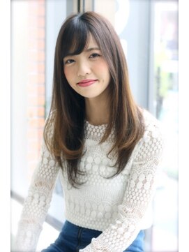 美容室リーフ 豊田店(LeaF) エフォートレスなナチュラルワンカールロング