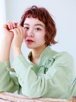 フェリアあべの(FERIA) 【天王寺/あべの】ショートボブ×マロンベージュ