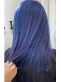 派手髪◎ブルーとラベンダー　by中山惠介