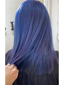 ジョイン ラックスビー 京都店(JOYN LUXBE) 派手髪◎ブルーとラベンダー by中山惠介