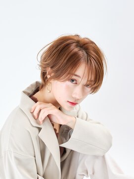 ヘアサロン アティリー(Hair Salon Attirer) 西梅田/ボブ/グレーベージュ/白髪ぼかし【Attirer飯田裕之】