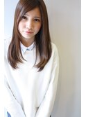 ナチュラルストレート美髪