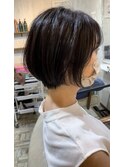 髪質改善縮毛矯正/ショートボブ/ミニショート/20代/30代/40代