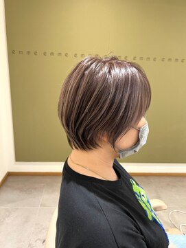 エミィ(emme) 【emme×田畑】透明感立体ショート