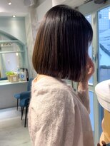 ロンド シャルム 吉祥寺(Lond charme) イメチェンぱつっとボブ ダークアッシュ