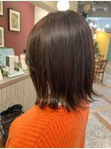 #ショコラアッシュ #ヘルシースタイル #ふんわりカール