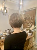 大人ショートボブ