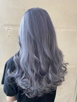 ボアップ(boappu)&nbsp;#シルバーカラー#ケアブリーチ#巻き髪