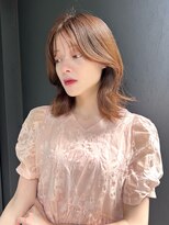 ロンド フィーユ(Lond fille) 流れる顔周りカットで顔まわりの空間もバッチリ◎
