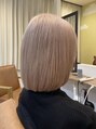 ユニカバイミリー(unica by milly) ダメージレス『ハイトーンボブ』