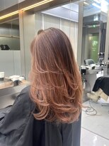 イキ 表参道(iki omotesando)&nbsp;ミディアムヘア/スラッシュ/グレージュカラー/デザインカラー