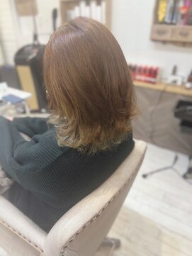 ヘアメイクゼロ 坂戸駅前店(hairmake zero) 【ケアブリーチ】ハイライトorインナーorグラ+選べるカラー