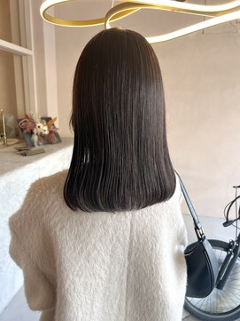 イル(iru) 【iru /谷町/上本町】ブリーチなしくすみグレージュ！