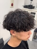 バース 梅田中崎町店(BIRTH)&nbsp;ツイストスパイラルパーマツイストパーマメンズマッシュパーマ