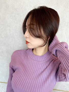 ハローバイシー 仙台(Hello by Sea) 韓国風前髪×レイヤーカット【髪質改善/仙台/レイヤーカット】