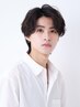 骨格矯正MENSカット+パーマ ￥8,800【下北沢/レイヤーカット/メンズ】