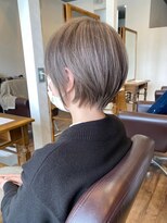 美容室 フォーリア Foglia 【Foglia】丸みショート ショートボブ くびれショート