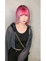 ドットハリス(.Hallis)&nbsp;デザインカラー【ハイトーン/レイヤーカット/ダブルカラー】