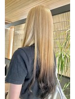 ミドル(MIDDLE)&nbsp;デザインカラー/エンドカラー/府中美容室/夜間