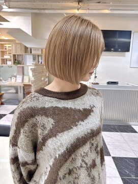 テテ(TETE) ボブ/縮毛矯正/ブリーチ縮毛矯正