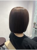 圧倒的ボブ/縮毛矯正/シルクストレート