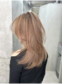 レイヤーカット×ハイトーン