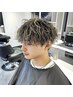 【メンズ限定】メンズカット＋ハイライトメッシュ＋眉カット￥14300