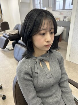 ラヴィリス バイ レム(Raviliss by rem) ワンホンヘア/ダークグレー