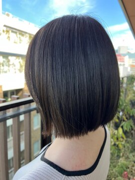 ジーナ 船橋(Zina) 髪質改善＊マチルダボブアッシュカラー＊美髪【Zina船橋】