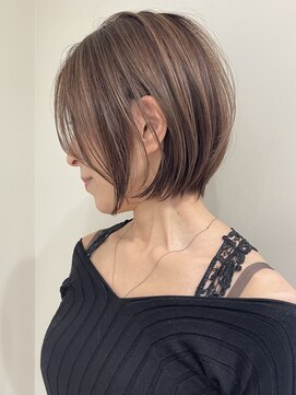 ジルブラン 国分寺(JIL BLAN) 大人ショートヘア/ハイライトカラー/イルミナカラー【国分寺】