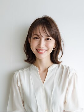 e.m.a プレミアムビューティーサロン 栄駅店(e.m.a PREMIUM BEAUTY SALON) ボブヘア/イメチェン/外ハネボブ/美髪/ワイドバング/髪型