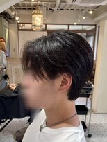 サンバイセライロ 千葉(SAN. by celilo)&nbsp;メンズ韓国ヘア/ニュアンスパーマ/毛流れセンターパート/関祐翔