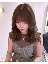 ボタン シブヤ(VOTAN SHIBUYA)&nbsp;人気ミディアムのくびれhair×maro beige