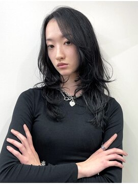 ヌーヴ(Nu:v) レイヤーカット / 透明感カラー